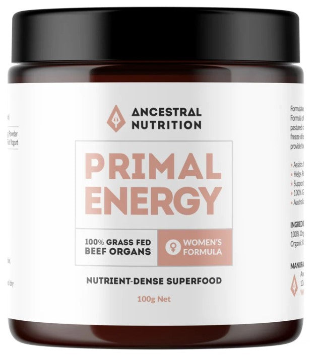 Ancestral Nutrition Primal Energy Women's Formula 100g