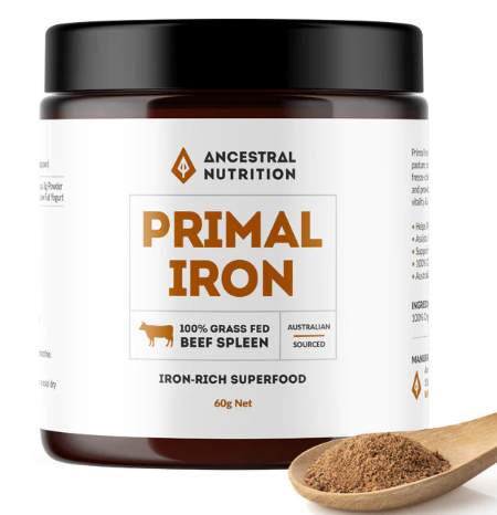 Ancestral Nutrition Primal Iron Powder 60g
