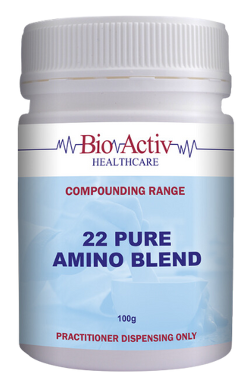 BioActiv Healthcare 22 Pure Amino Blend 100g