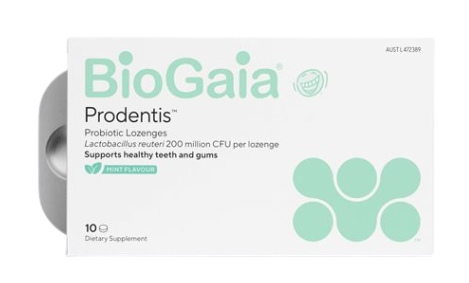 BioGaia Prodentis Probiotic Lozenges Mint 10 Pack