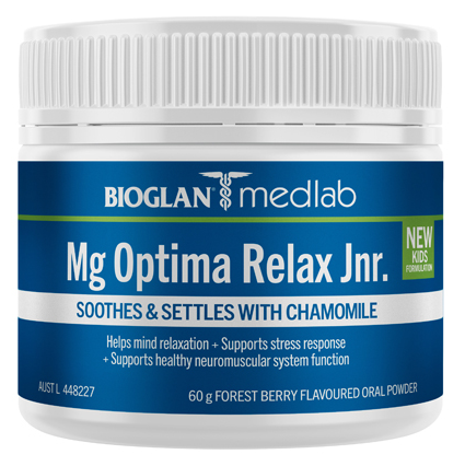 Bioglan Medlab Mg Optima Relax Jnr 60g