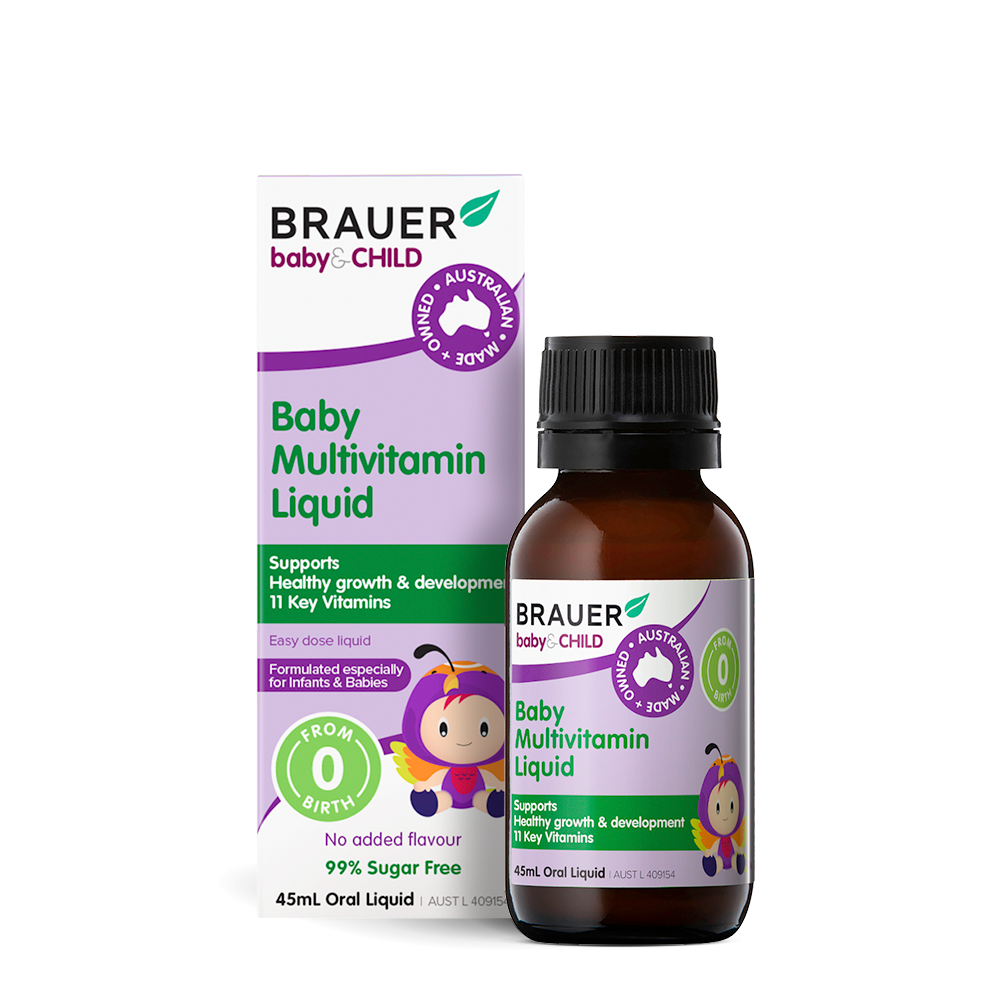 Brauer Baby & Kids Liquid Multivitamin for Infants 45ml