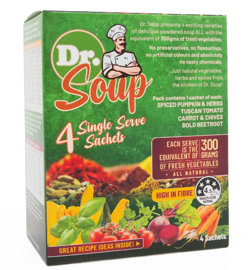 Cell-Logic Dr Soup 4x Assorted Sachets