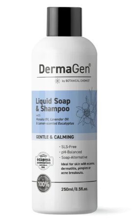 DermaGen Liquid Soap & Shampoo 250ml