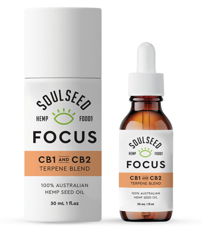 Soul Seed by ECS Botanics Focus CB1 & CB2 Terpene Blend 30ml