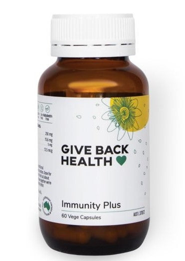Give Back Health Immunity Plus 60 Vege Caps