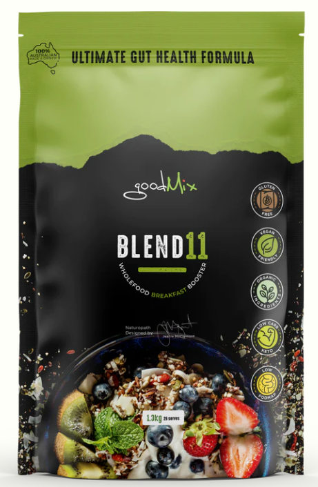 GoodMix Blend 11: Low Carb, Gluten Free Bircher Muesli - Wholefood Breakfast Booster 1.3kg