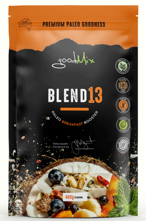 GoodMix Blend 13: Grain Free, Paleo Bircher Muesli - Paleo Breakfast Booster 400g