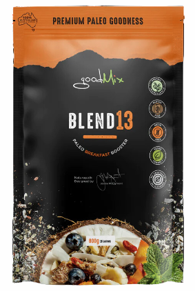 GoodMix Blend 13: Grain Free, Paleo Bircher Muesli - Paleo Breakfast Booster 800g