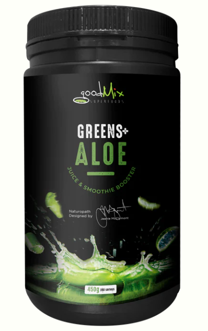 GoodMix Greens + Aloe Australian Organic Greens Juice & Smoothie Booster 450g