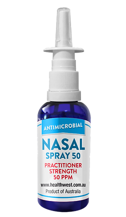 HealthWest Nasal Spray 50ppm Practitioner Strength 50ml