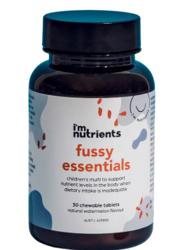 I’m Nutrients Fussy Essentials 30 Chewable Tabs
