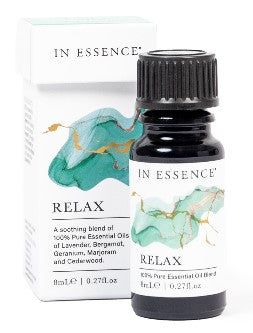 In Essence Relax Pure Essential Oil Blend 8ml