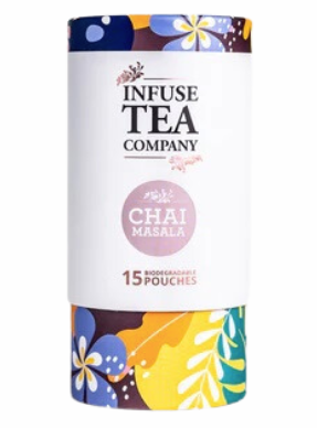 Infuse Tea Company Masala Chai Tea Pouches 15 Pack