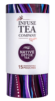 Infuse Tea Company Native Detox Tea Pouches 15 Pack