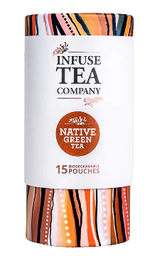 Infuse Tea Company Native Green Tea Pouches 15 Pack