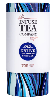 Infuse Tea Company Native Lemongrass & Ginger Loose Leaf Tea 70g