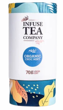 Infuse Tea Company Organic Choc Mint Loose Leaf Tea 70g