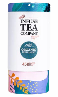 Infuse Tea Company Organic Peppermint Loose Leaf Tea 45g
