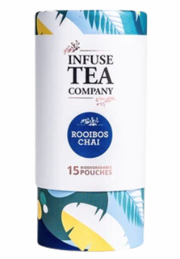 Infuse Tea Company Rooibos Masala Chai Tea Pouches 12 Pack