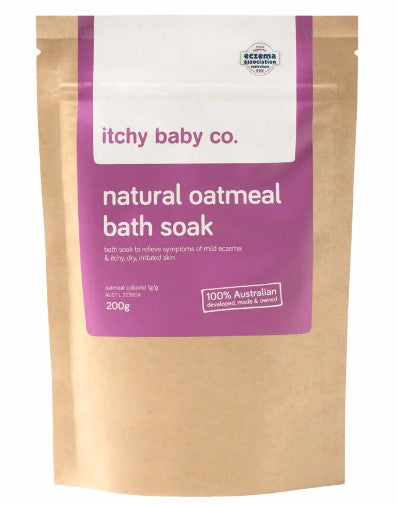 Itchy Baby Co Natural Oatmeal Bath Soak 200g