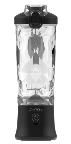 JetMix Sports Portable Blender 600ml - Black