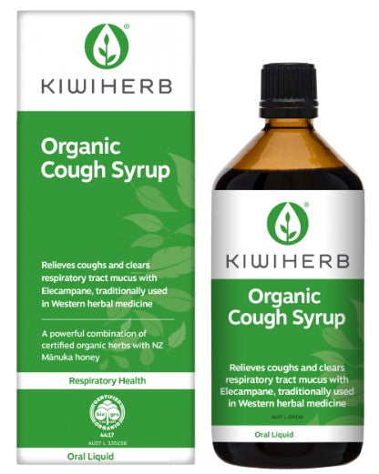 Kiwiherb Organic Cough Syrup 100ml