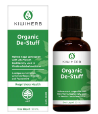 Kiwiherb Organic De-Stuff 50ml