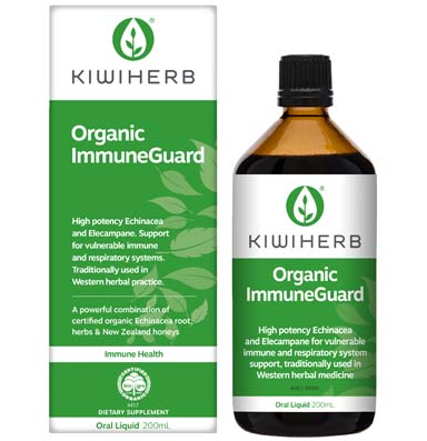 Kiwiherb Organic ImmuneGuard 200ml