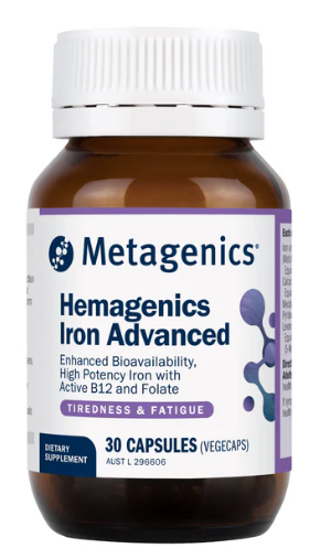 Metagenics Hemagenics Iron Advanced 30Caps