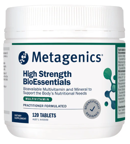 Metagenics High Strength BioEssentials 120Tabs