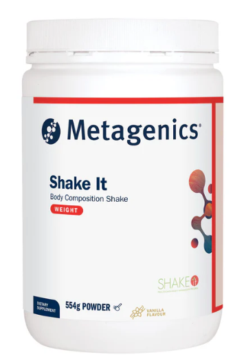 Metagenics Shake It Body Composition Shake Vanilla 554g