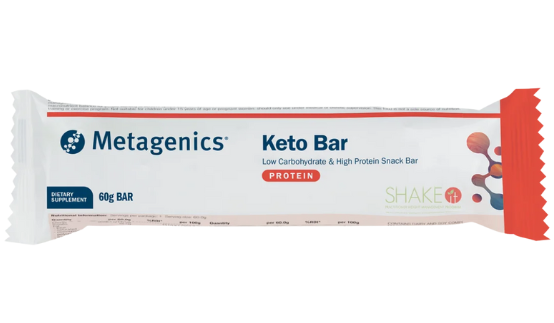 Metagenics Shake It Keto Bar Caramel 60g Box of 10x