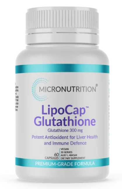 Micronutrition LipoCap Glutathione 60Caps  Luxe Tribe Wellness Dispensary