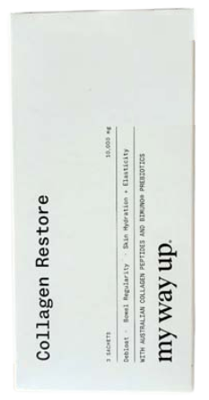 My Way Up Collagen Restore Travel Pack 3x Sachets