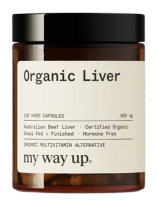 My Way Up Organic Liver 120Caps