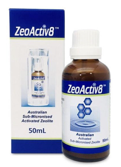 Natural Extracts ZeoActiv8 Australian Sub-Micronised Activated Zeolite 50ml