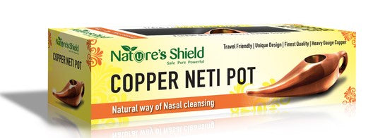 Nature's Shield Copper Neti Pot