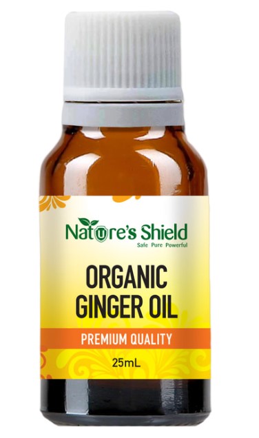 Nature's Shield Organic Ginger Oil 25ml