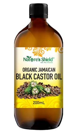 Nature's Shield Organic Jamaican Black Castor Oil 200ml