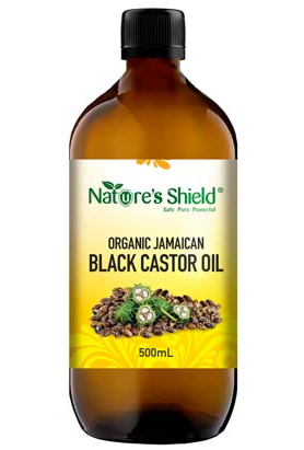 Nature's Shield Organic Jamaican Black Castor Oil 500ml