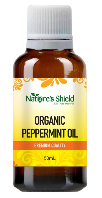 Nature's Shield Organic Peppermint Oil 50ml