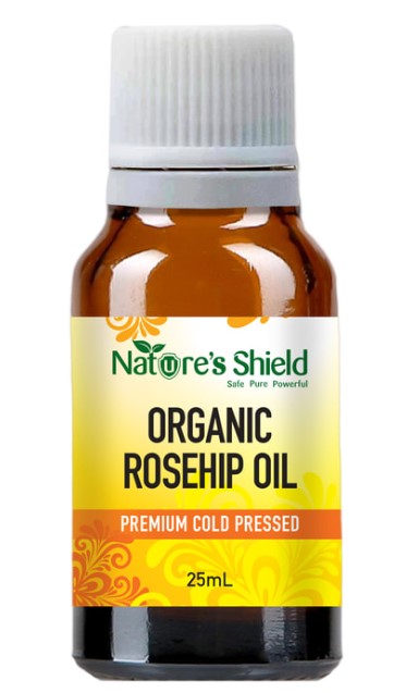 Nature's Shield Organic Rosehip Oil 25ml