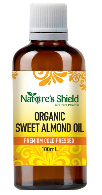 Nature's Shield Organic Sweet Almond Oil 100ml