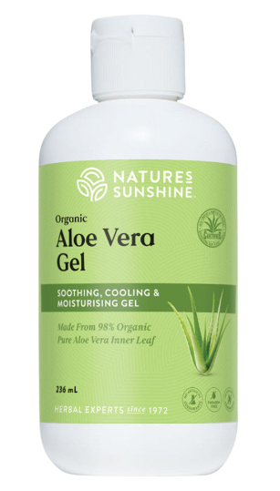 Nature's Sunshine Organic Aloe Vera Gel 236ml