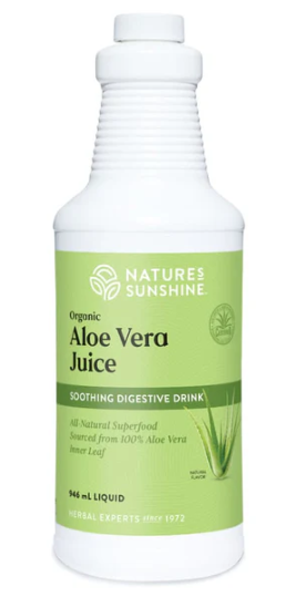 Nature's Sunshine Organic Aloe Vera Juice 946ml