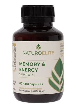 NaturoElite Memory & Energy Support 60Tabs