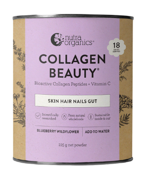 Nutra Organics Collagen Beauty Blueberry Wildflower 225g