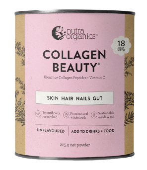 Nutra Organics Collagen Beauty Unflavoured 225g