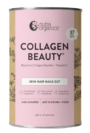 Nutra Organics Collagen Beauty Unflavoured 450g